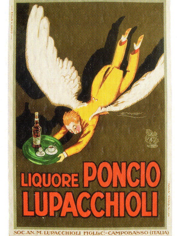 Poncio Lupacchioli antica pubblicità