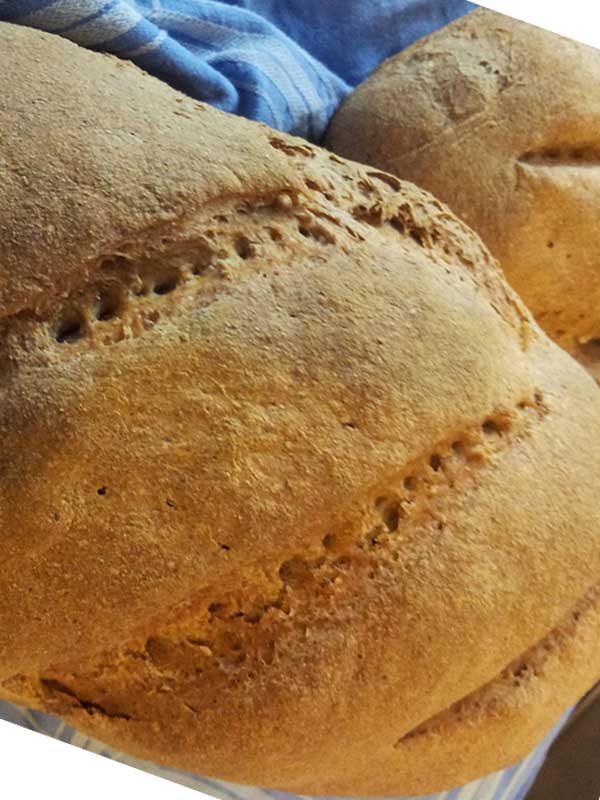 Pane con farina di segale